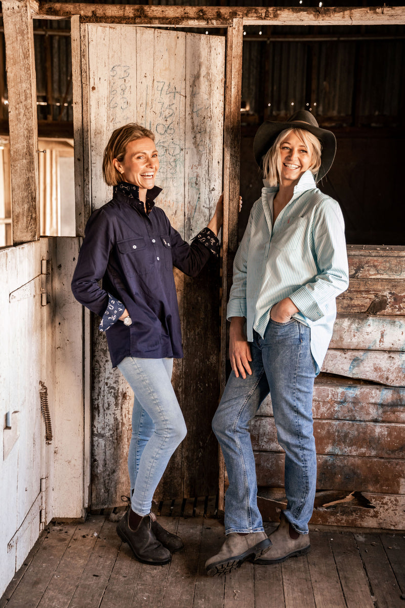 Tetbury Trading Womens pure cotton work shirts Australia